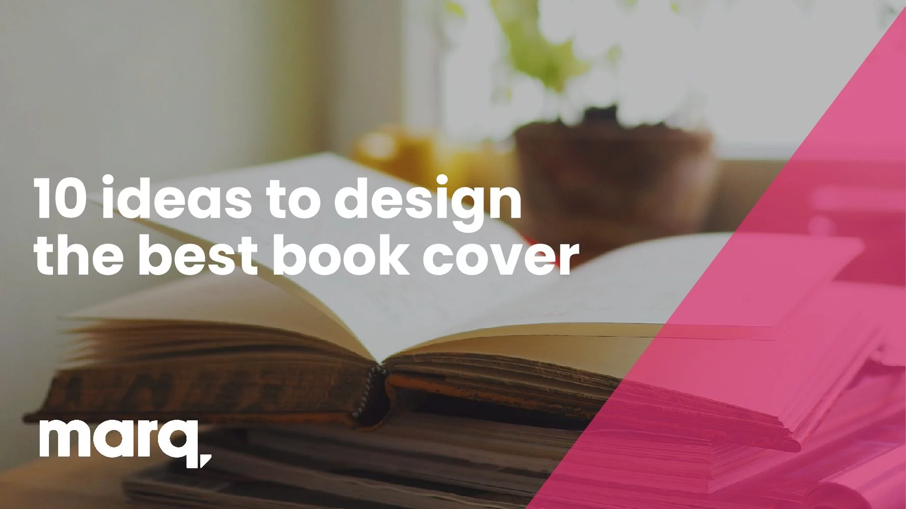 10 ideas to design the best book cover