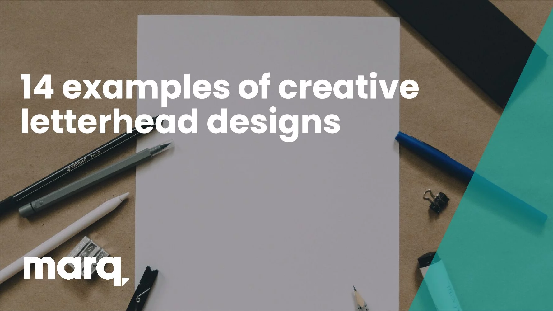 14 examples of creative letterhead designs