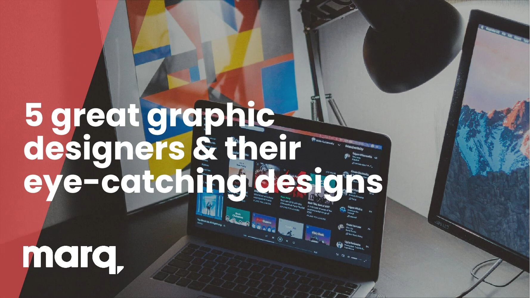 5 great graphic designers & their eye-catching designs