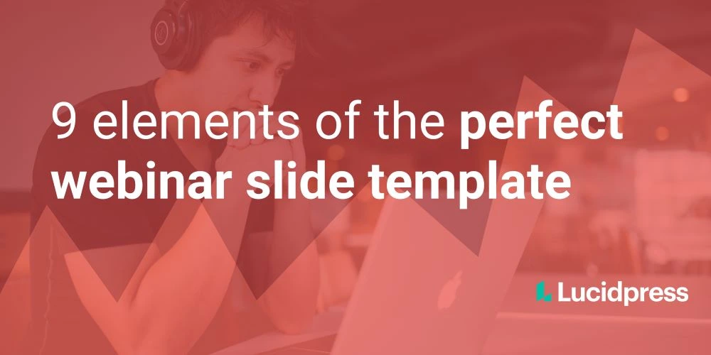 9 elements of the perfect webinar slide template