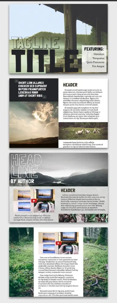 Adventure Digital Magazine Inspiration