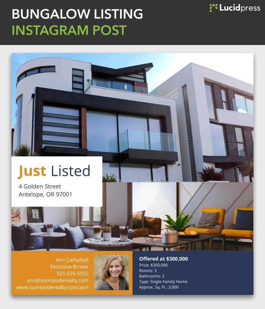 Instagram Real Estate Template