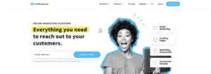 GetResponse homepage screenshot