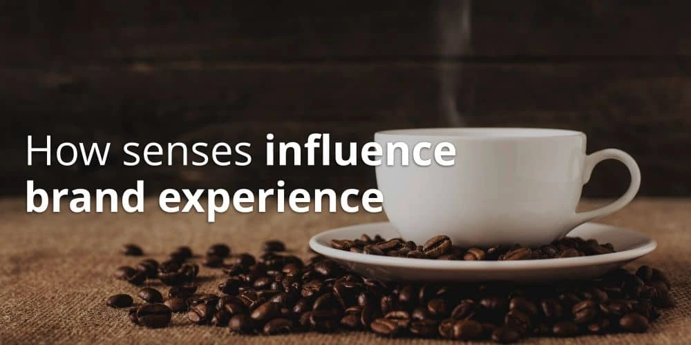 How senses influence brand experience