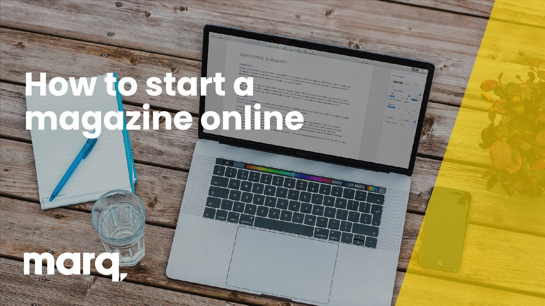 How to start a magazine online in 15 steps