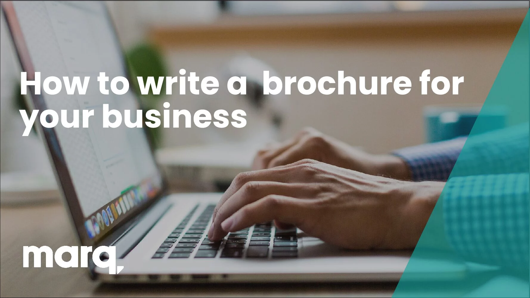 How to write a brochure for your business