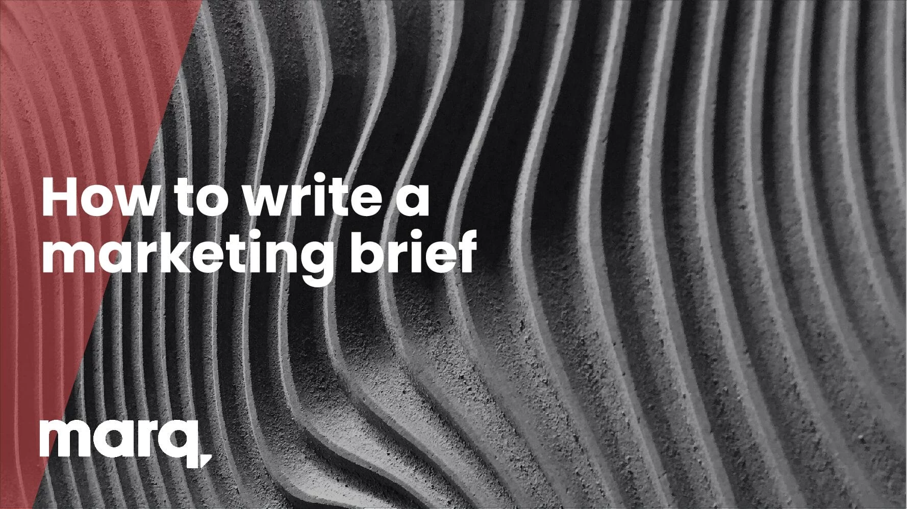 How to write a marketing brief