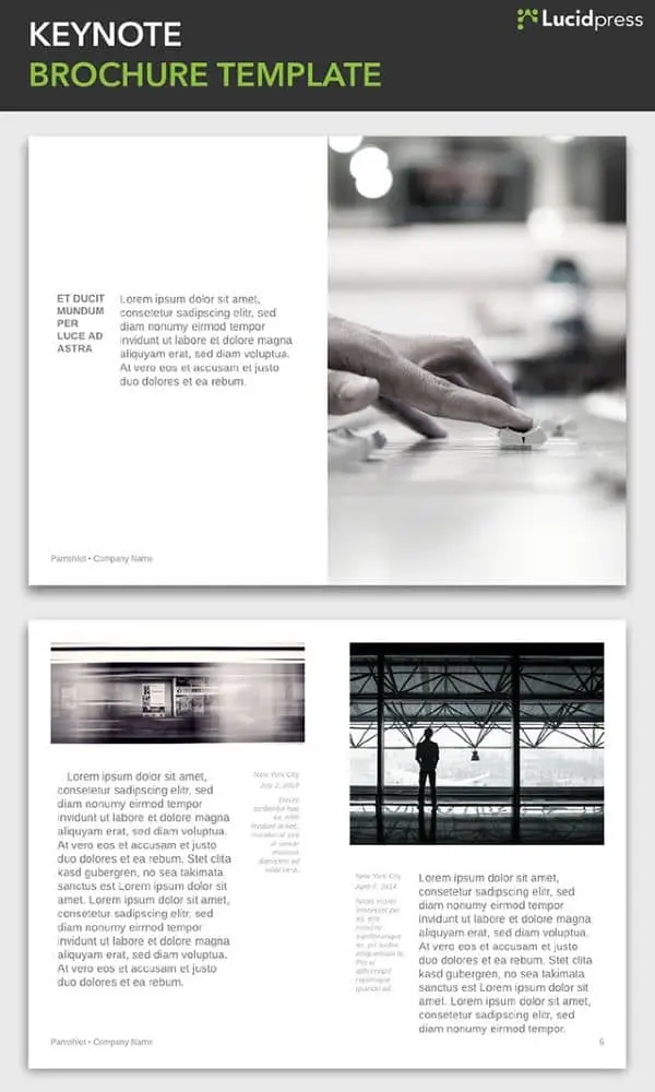 brochure design