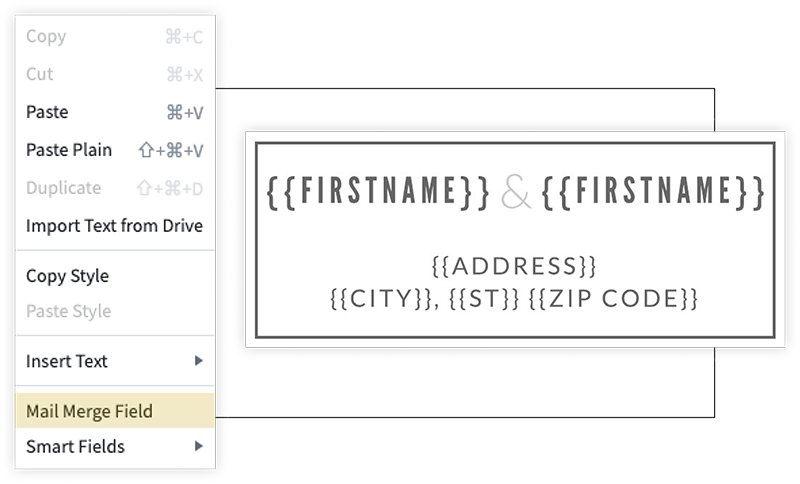 Mailmerge