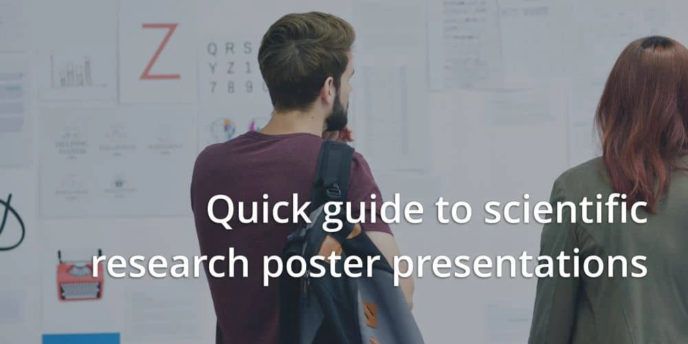 Quick guide to scientific research poster presentations