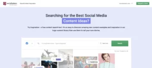 Socialbakers homepage screenshot