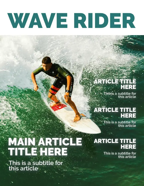 surf magazine cover