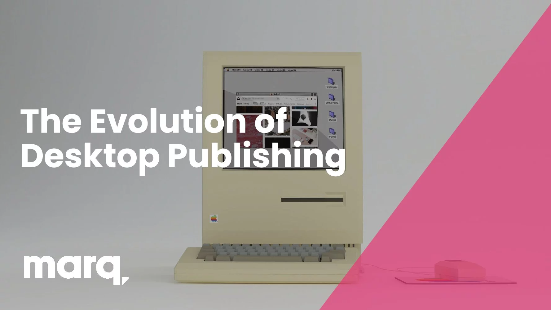 The history of desktop publishing