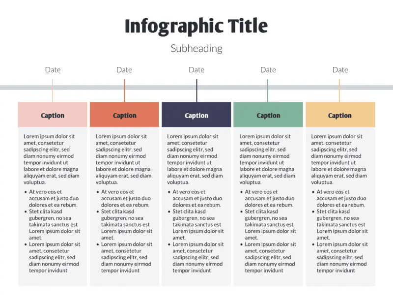 cool infographics timelines