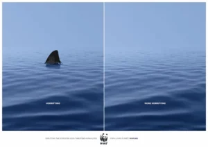 World Wildlife Fund print magazine ad