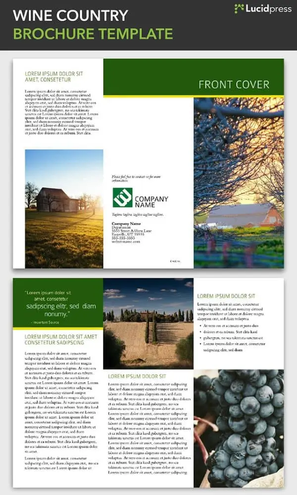 brochure design