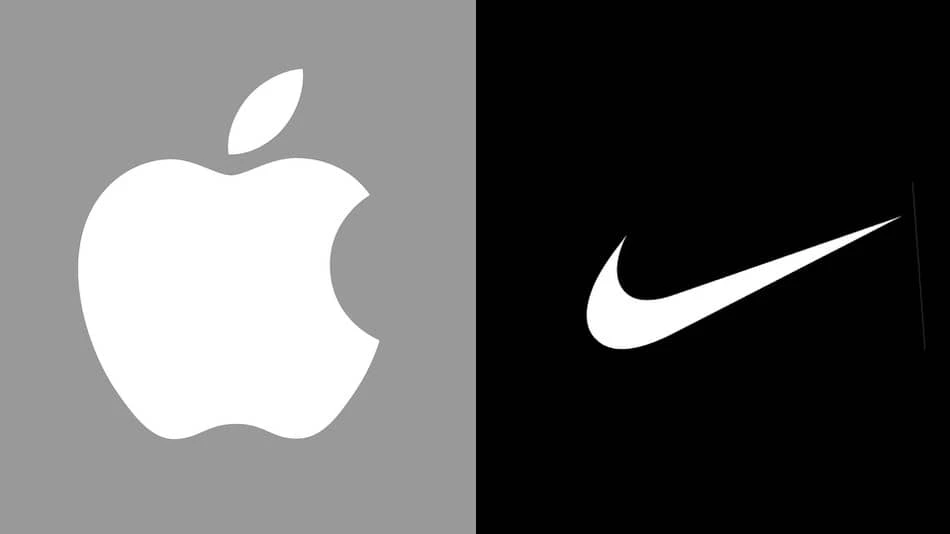 Apple and Nike logos