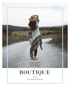 boutique catalog template
