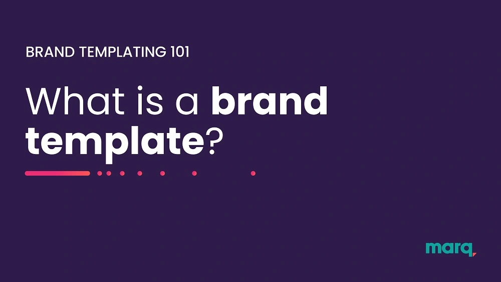 what is a brand template