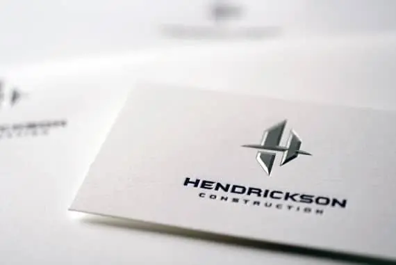 dk design studio simple business card