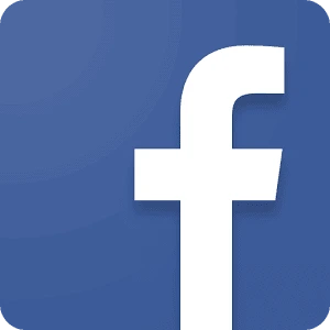 Facebook logo blue color