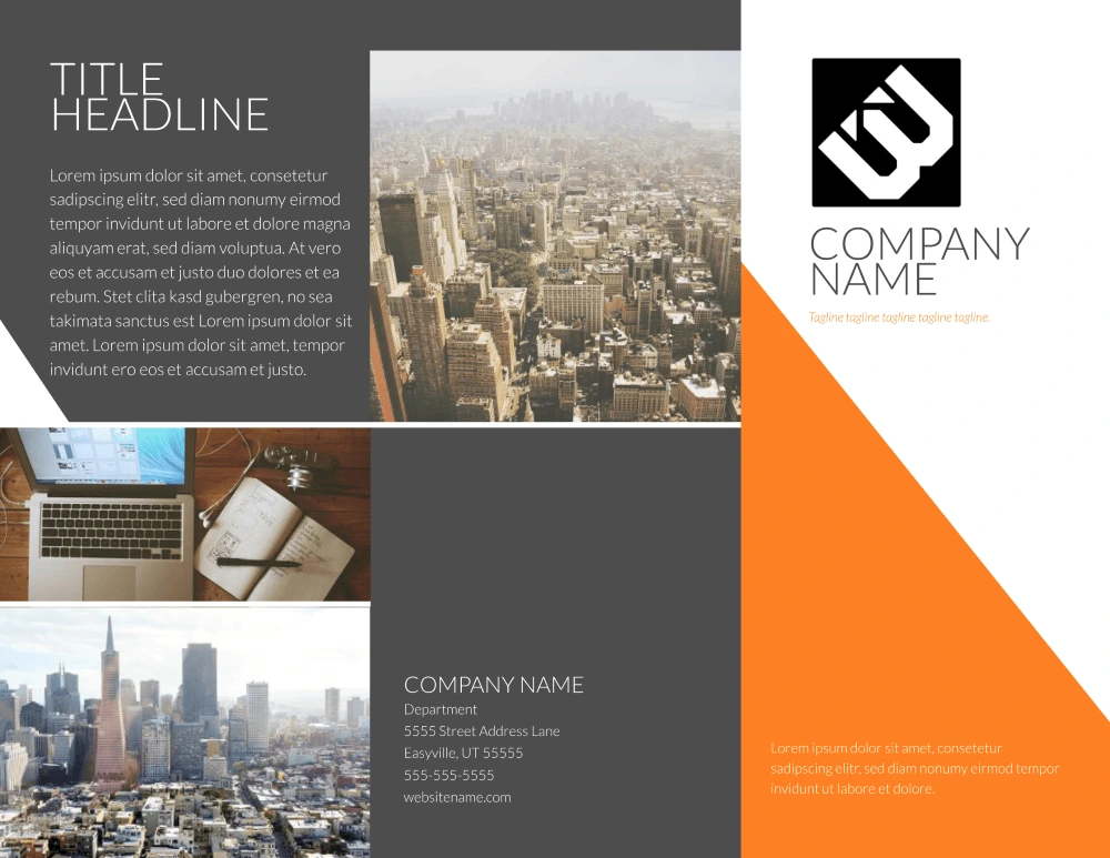 Contempo modern brochure template