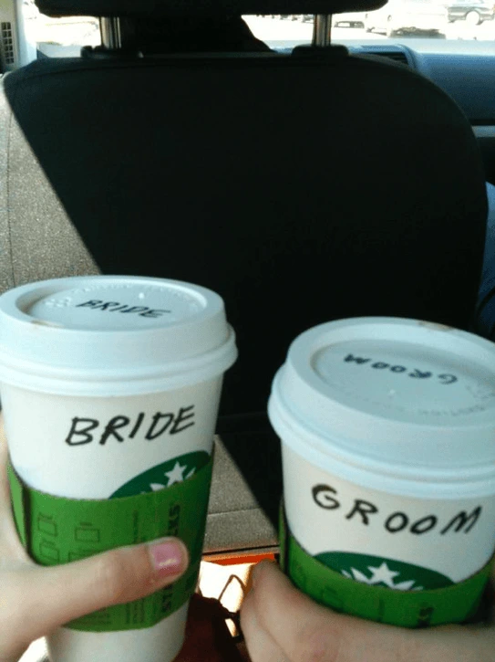 Starbucks personalized cups