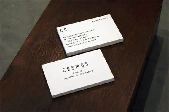 mark brooks double sided business card