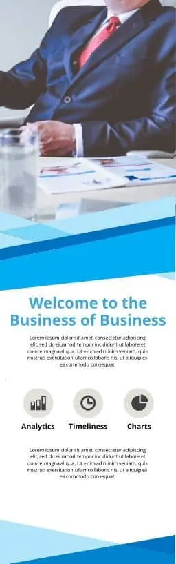 Executive Business Banner Template