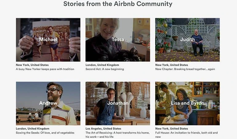 Stories from the Airbnb community