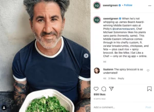 Sweetgreen Instagram post screenshot