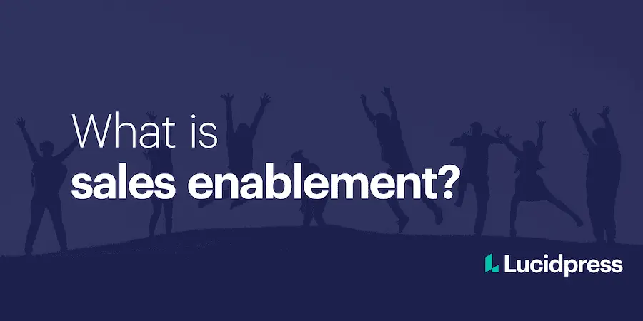 What is sales enablement?