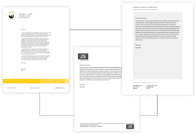 Letterheadtemplates