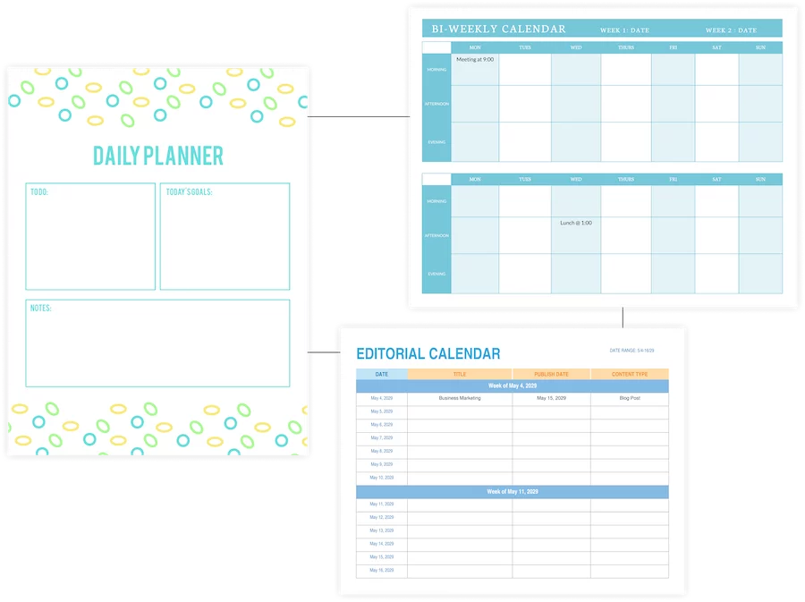 CalendarTemplates