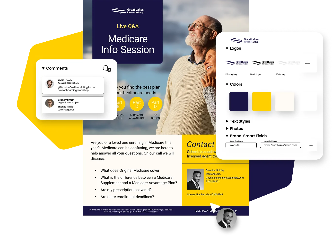 Transform <span class="color-primary">insurance content</span> creation without sacrificing compliance