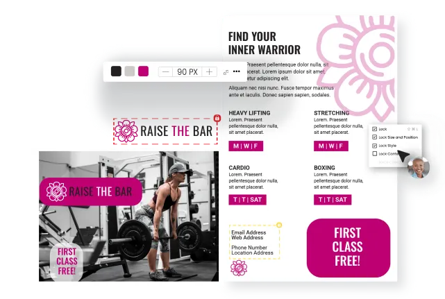 Turn any design <br>into a template