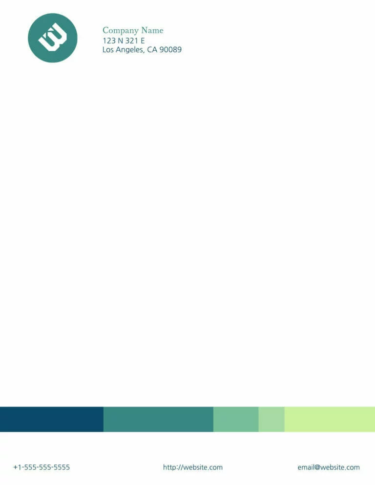 How to make a letterhead