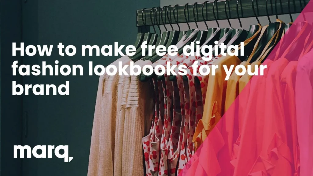 How to make free digital fashion lookbooks for your brand [Free template]