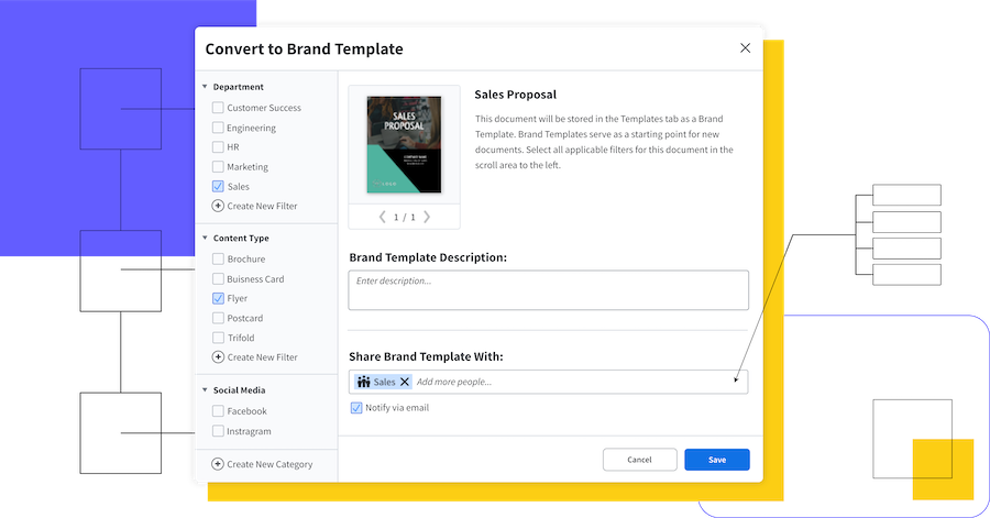 Localized marketing materials