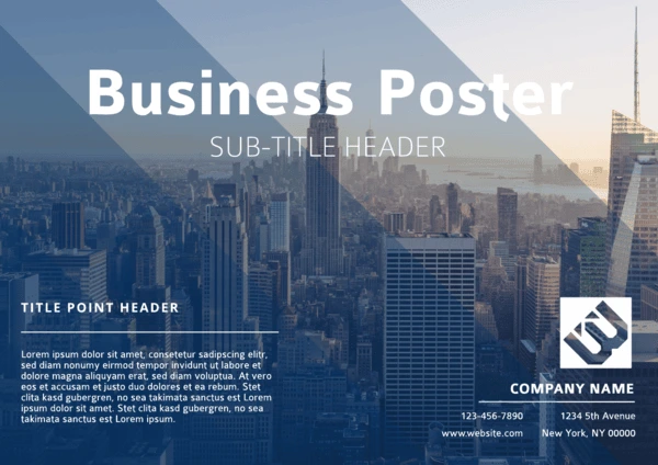 Cut Glass Digital Corporate Flyer