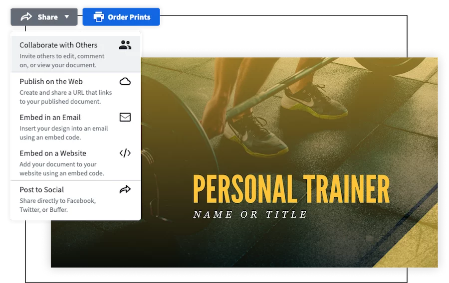 Step 4: Download and share