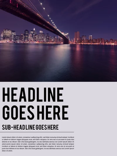 Step 2: Design your poster layout