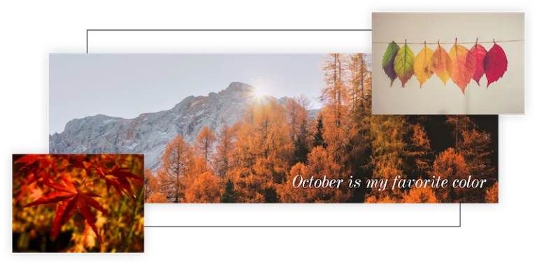 2. Play with imagery