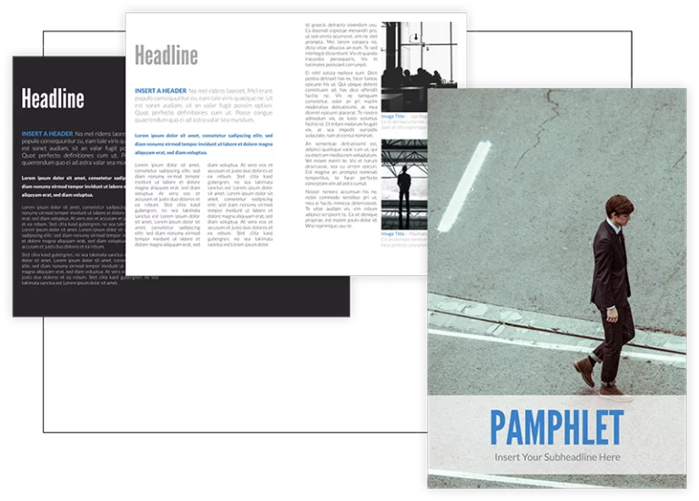 Step 4: Make your pamphlet unified