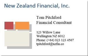 Step 2: Add your information