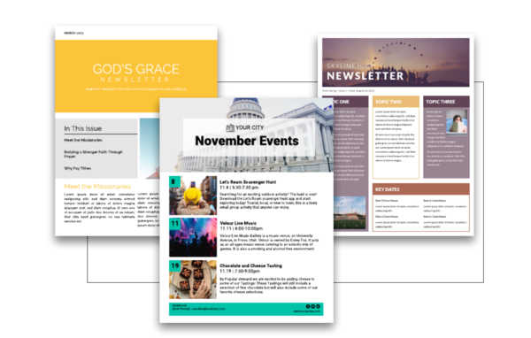 Get a newsletter template alternative