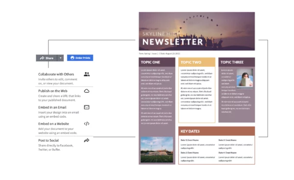 5. Distribute your newsletter