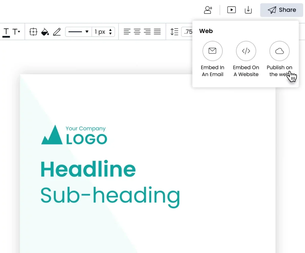 Creative teams build and govern templates