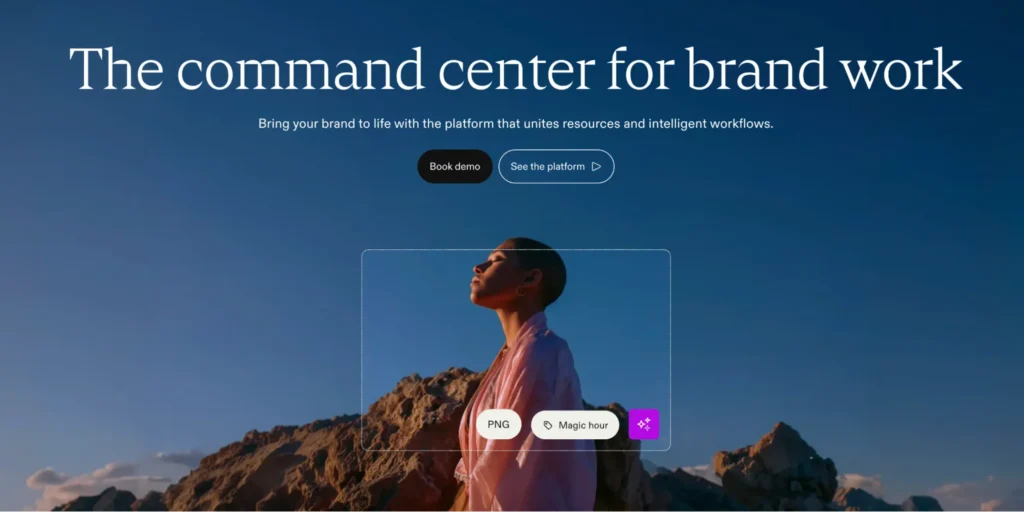 Frontify homepage
