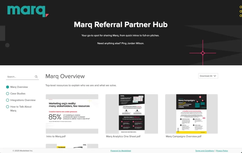 image of marq referral partner hub